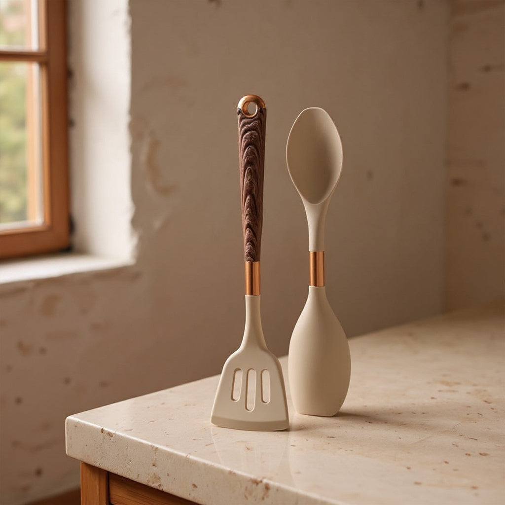 Ulla | Heat-Resistant Silicone Kitchen Utensils with Ergonomic Handles