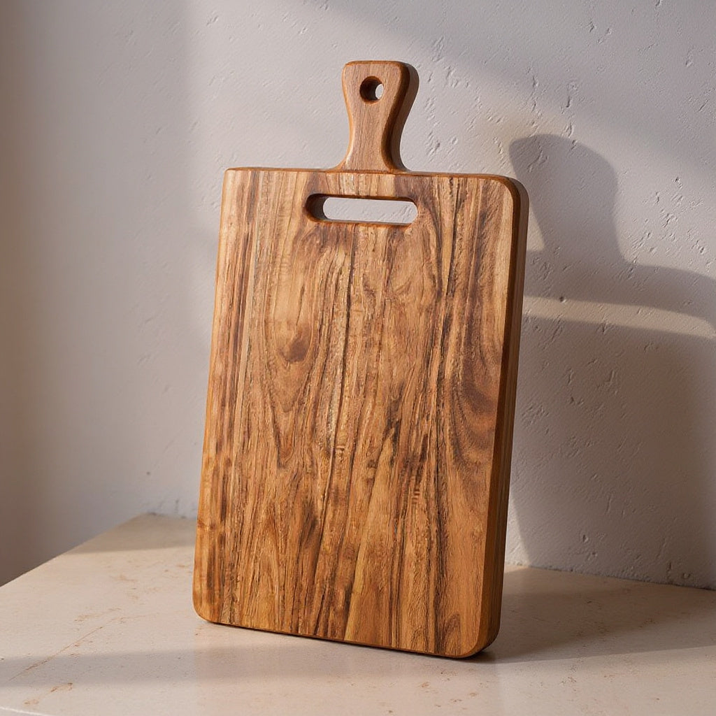 Juliette | Solid Acacia Wood Wooden Chopping Board for Kitchen