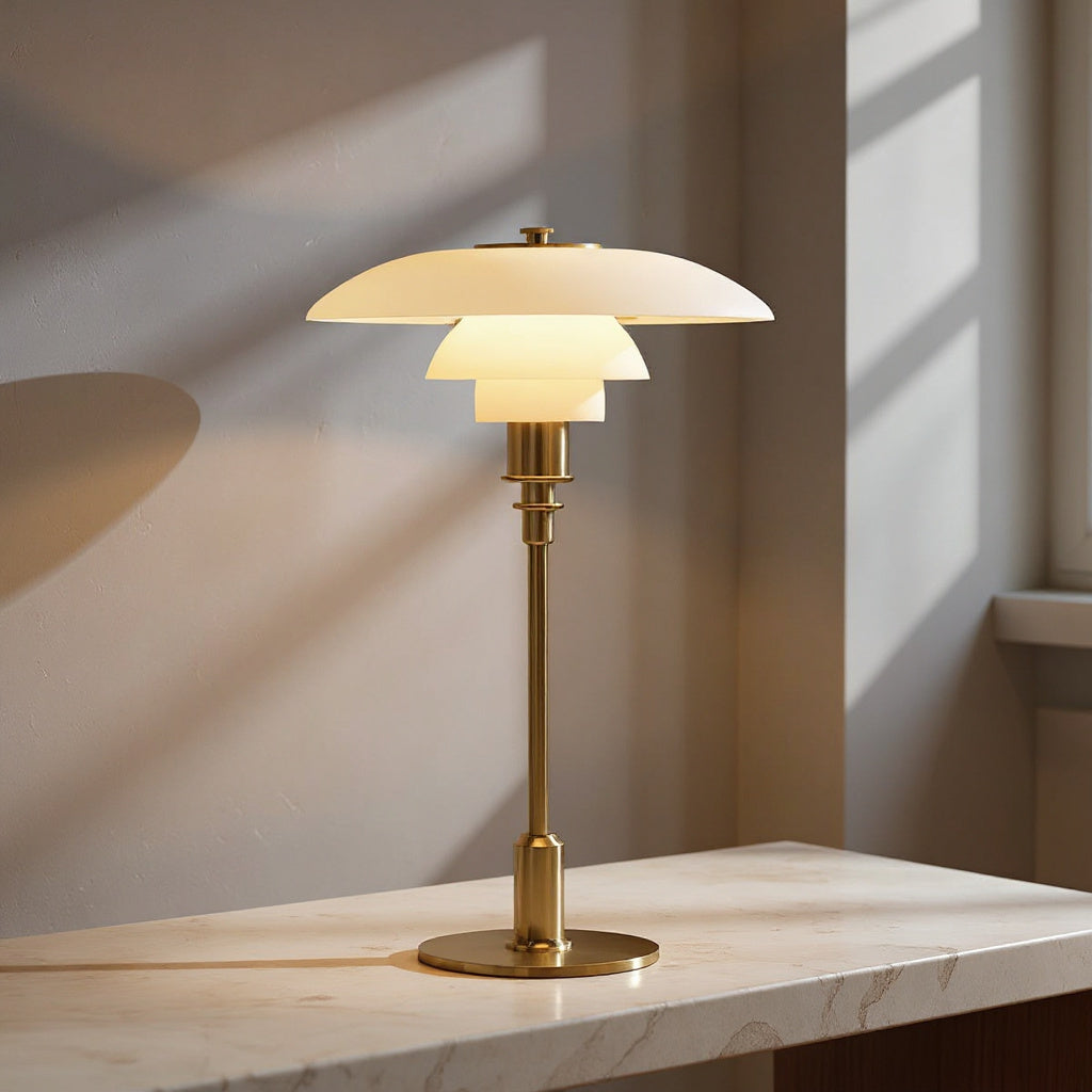 Camille | Modern Tiered Table Lamps for Bedroom and Living Room