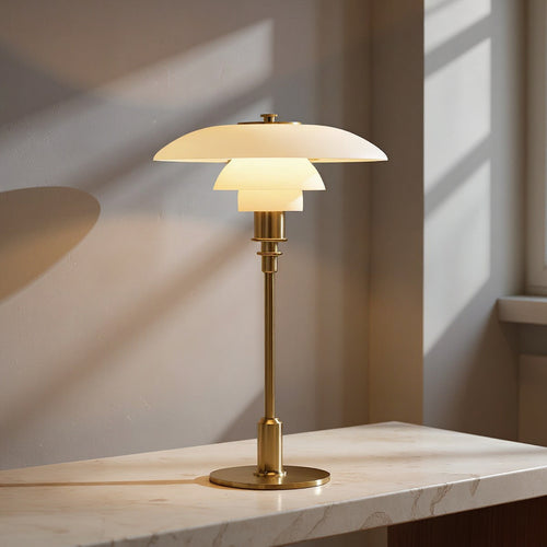 Camille | Modern Tiered Table Lamps for Bedroom and Living Room