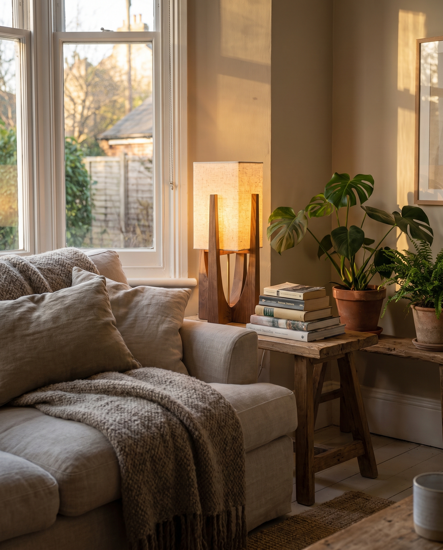 The living room