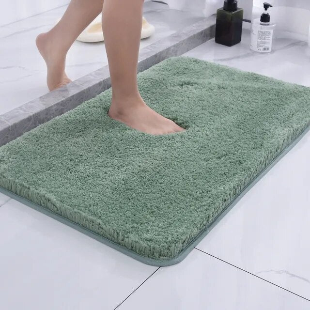 Non slip backing holds firmly in place