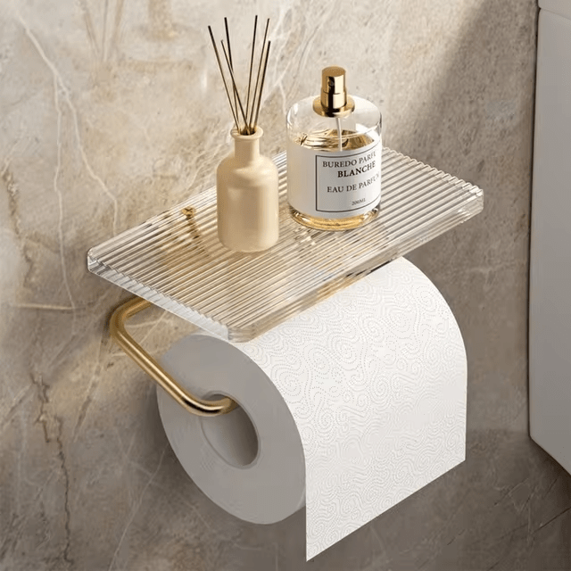 Integrated shelf for daily essentials