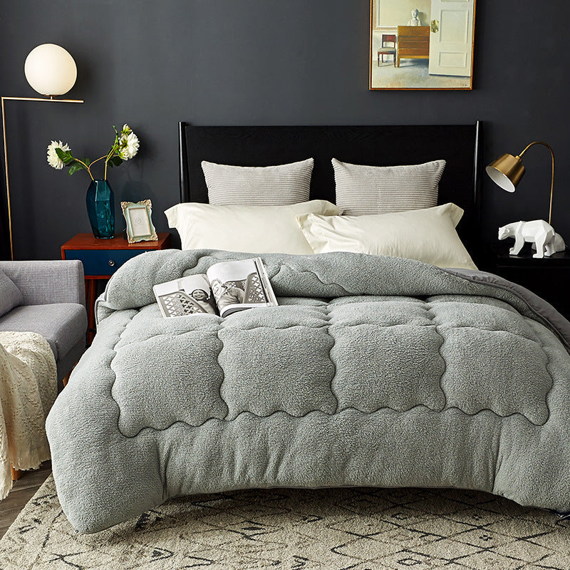 Fleece surface that invites touch
