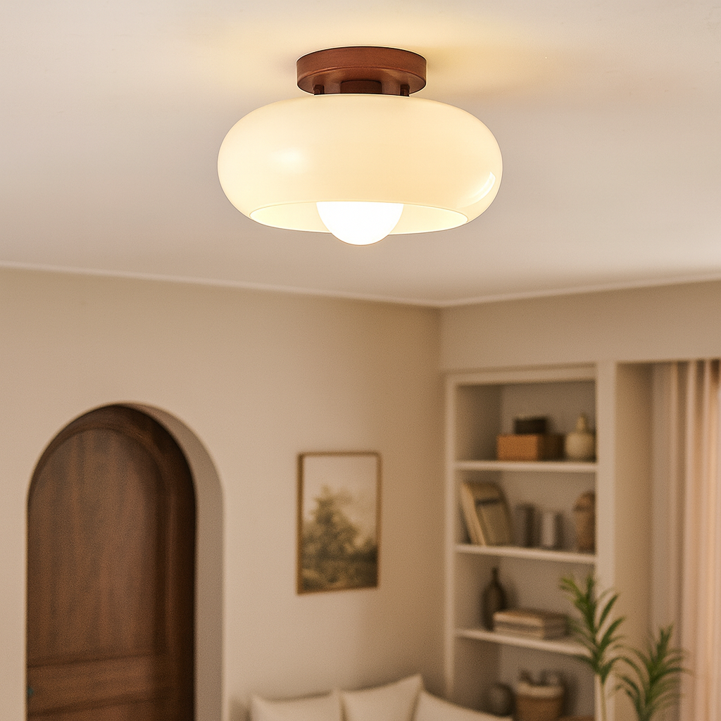 Soft light that calms a room